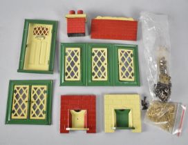 A Collection of Vintage Metal Dolls House Parts