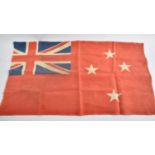 A Printed Linen New Zealand Ensign, 73cms by 41cms
