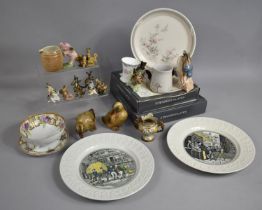 A Collection of Various Ceramics and China to include Wade Whimsys, Goebel Bird, Hornsea 'Take