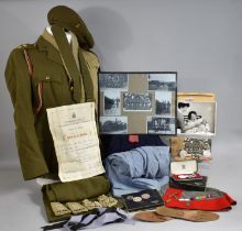 A Collection of WWII Military Nursing Ephemera Belonging to Winifred Mary Morris of Newtown to