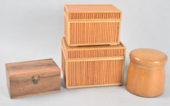 A Collection of Various Oriental and Continental Boxes
