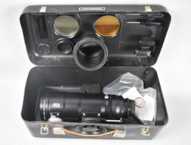 A Boxed Russian Photosniper Telescopic Lens in Case with Various Accessories