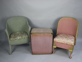 Two Loom Chairs and a Loom Linen Basket