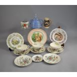 A Collection of Various Ceramics to Comprise Sadler Ladyee Teapot, Copeland Gainsborough Large Cups,