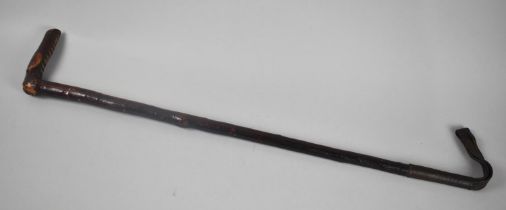 A Rustic Thornwood Riding Crop, 70cms Long