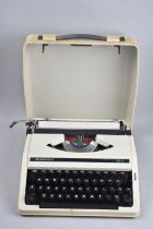 A Vintage Silver Reed SR12 Portable Manual Typewriter