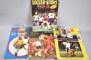 A Collection of Various 1970s Classic Cars Fixture Stamp Books together with Various Footballer, ABC