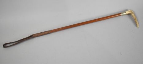A Nice Quality Swaine and Adeney Childs/Ladies Riding Crop, 58cms Long