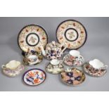 A Collection of Various 19th Century Coalport to include Imari Cabinet Cup and Saucer of