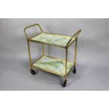 A Vintage Two Tier Tea Trolley