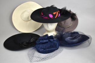 A Collection of Various Vintage Ladies Hats