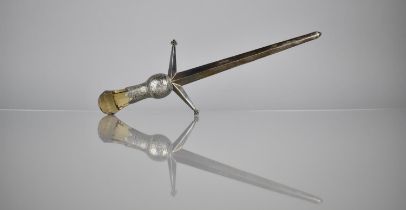 An Impressive George V Silver Presentation Dagger By Joseph Cook and Son, Birmingham, with