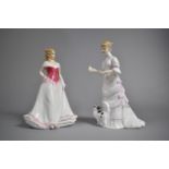 Two Royal Doulton Figures, Alice HN4111 and Lucy HN3858