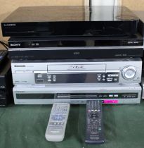 A Collection of DVD Recorders and Players to Include Samsung BD-8900M Smart 3D Blu-ray Player,