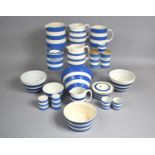 A Collection of Various T G Green and Other Cornishware to comprise Vintage Green & Co Ltd Marmalade