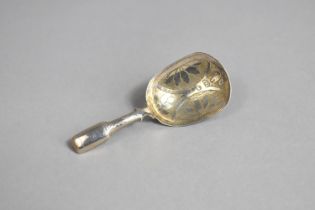 A Silver Caddy Spoon by T&P, Birmingham Hallmark (1829-1845)
