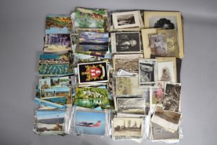 A Large Collection of Various Vintage and Later Coloured and Monochromatic Postcards, Mainly