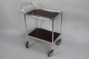 A Vintage Two Tier Tea Trolley