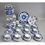 A Collection of Various Masons Blue and White China to comprise 'Vister' Pattern Teapot, Old Chelsea