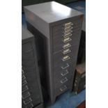 An Offiquip Twelve Drawer Filing Cabinet, 29x38.5x99cms High