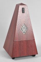 A Modern Continental Clockwork Metronome, 20cms High