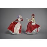 Two Royal Doulton Figures, Mary HN3903, and Christmas Day 1999 HN4214