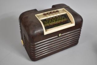 Two Vintage Bakelite Radios by Bush