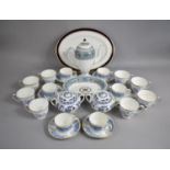 A Collection of Various Ceramics to comprise Coalport Revelry Coffee Cans, Teacups Saucers, Wedgwood