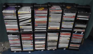 A Collection of Various CD's in Stores