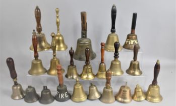 A Collection of Various Vintage and Later Bells etc