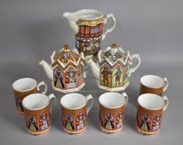 A Collection of Various Sadler China to comprise Set of Six King Henry VIII and His Six Wives and