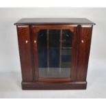 A Modern Stag CD Cabinet, 81cms Wide