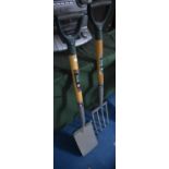 A Wilkinson Sword Fork and Spade