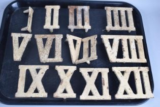 A Complete Set of Clock Golf Numerals