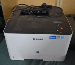 A Samsung CLP-415N Printer, Powering