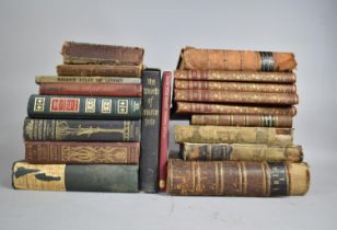 A Collection of Various 19th and 20th Century Published Books to include Welsh Bible, Four Volumes