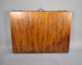 A Mid 20th Century Plywood Portfolio Case, 110cms Wide