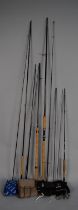 A Collection of Four Modern Fishing Rods by Silstar, Daiwa Etc