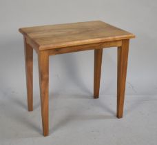 A Small Rectangular Occasional table, 41x30x41cms High