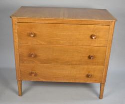 A Mid 20th Century Russell of Broadway Three Drawer Chest, 91cms Wide