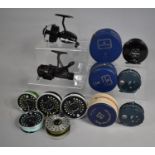 A Collection of various Fly Reels, Spool Reels Etc