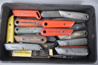 A Collection of 20 Stanley Trimming Knives