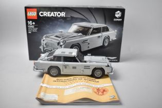 A Lego Creator Built Kit, 10262 James Bond Aston Martin DB5 (Unchecked and Pieces Not Counted)