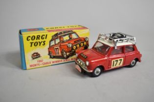 A Boxed Corgi Toys Monte Carlo DMC Mini Cooper S No 339