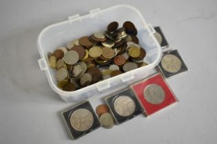 A Collection of Various Vintage and Later Copper and Silver Plated Coinage to include Crowns Etc