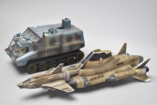 Two Product Enterprise Models From UFO, Shado 1 Skydiver and Shado 1 Tracked Vehicle, Both AF