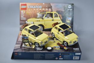 Two Lego Creator Built Kits, 2x10271 Fiat 500 (Unchecked and Pieces Not Counted)