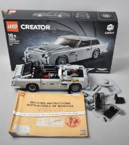 A Lego Creator Part Built Kit, 10262 James Bond Aston Martin DB5 (Unchecked and Pieces Not Counted)