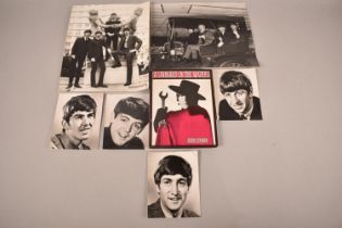 A Collection of Various Beatles Memorabilia