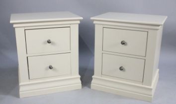 A Pair of Corndell Bedside Cabinets, Each 53cm Wide